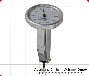 Fühlhebelmessgerät, vertikal, 0,2 mm, b 30 mm