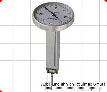 Fühlhebelmessgerät, vertikal, 0,8 mm, b 30 mm