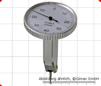 Fühlhebelmessgerät, vertikal, 0,8 mm, b 40 mm