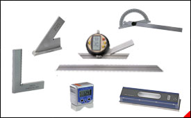 Squares, protractor