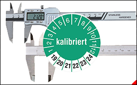 Kalibr. von Messschieber etc.