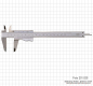Preview: Vernier calipers with auto lock, 150x0,05 mm