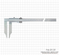 Preview: WS-Messschieber, Monoblock, ohne Spitze, 500 x 150 x 0,05 mm
