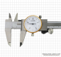 Preview: Uhren-Messschieber, 150 x 0,05 mm