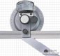Preview: Universal bevel protractors, with magnifier, 150/500 mm