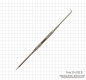 Preview: S214.032.B: Scribers with double points and zinc handle, length 225 mm - 10 pcs/set