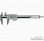 Preview: Digital calipers “fibreglass”, 150 mm