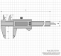 Preview: Digital caliper 200 mm, IP 67
