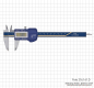 Preview: Digital poket calipers, IP 67,  150 mm