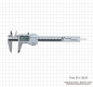 Preview: Digital pocket calipers 3V, 150 mm (round bar)