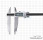 Preview: Digital control caliper with point, 1500 x 200 mm