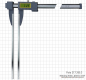Preview: Dig.-WS-Messschieber, 1000 x 150 mm