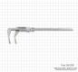 Preview: Dig.-WS-Messschieber mit Spitzen,  500 x 150 mm