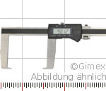 Preview: Dig.-Messschieber f. Außennuten, mit flachen Schn., 500 x 100 mm