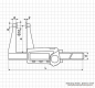 Preview: Digital caliper for sheet thickness, 50 x 50 mm