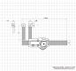 Preview: Dig.-Messtaster mit auswechselbaren Einsätzen, 0 - 60 mm