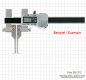 Preview: Meas. tips for dig. uni. caliper, with flat meas. faces, Typ 1-5