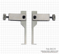 Preview: Meas. tips for dig. uni. caliper, with flat meas. faces, Typ 1-5