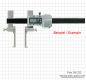 Preview: Meas. tips for dig. uni. caliper, with round meas. faces, Typ 2-2