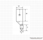 Preview: Meas. tips for dig. uni. caliper, with conical meas. faces, Typ 5-1