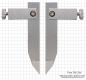 Preview: Meas. tips for dig. uni. caliper, for outside measuring