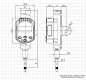 Preview: Digital-Messuhr, 12,7 x 0,01 mm, Absolut System