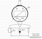Preview: Digital radius indicator , 5 - 1000 mm