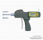 Preview: Dig. three point internal micrometer set,  6 - 12 mm