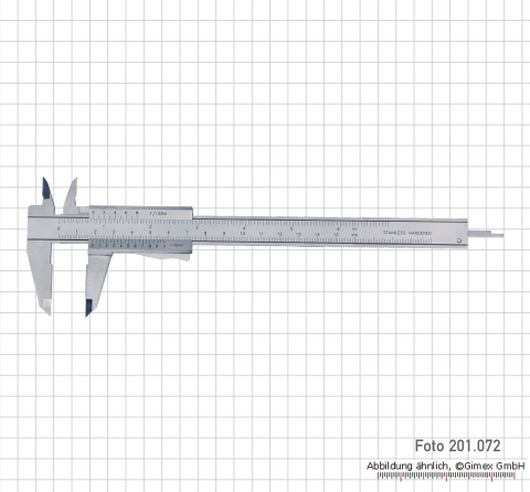 Vernier calipers TOP, 150x0,05 mm, auto