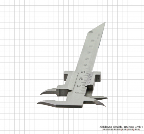 small vernier caliper for dental technician 80 x 0.1 mm