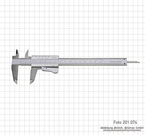 Vernier calipers TOP, 150x0,02 mm, auto