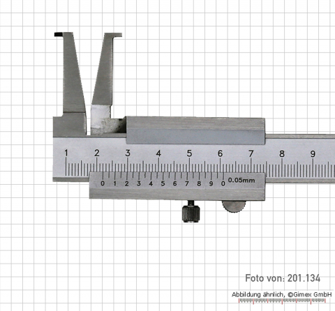 Inside groove vernier caliper 10 - 160 mm