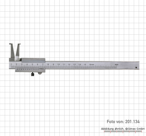 Inside groove vernier calipers 10 - 160 mm