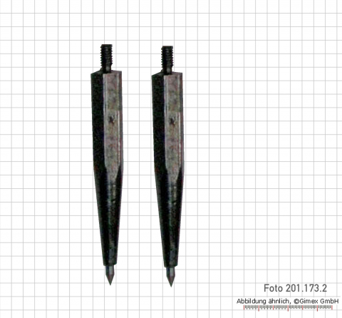Ersatzspitze für Stangen-Zirkel-Messschieber bis 500 mm
