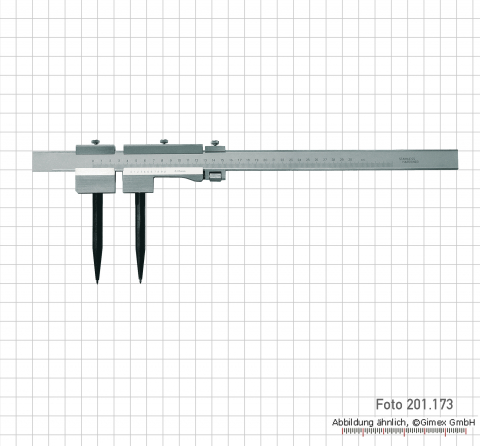 Stangen-Zirkel-Messschieber, 3000 mm