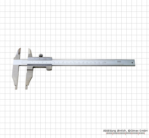 WS-Messschieber, mit Spitze, leicht, 200 x 60 x 0,05 mm