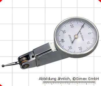 Fühlhebelmessgerät, rechtwinklig, 0,8 mm, b 30 mm