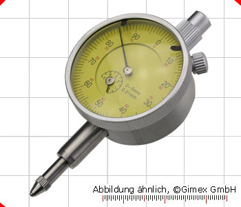 Klein-Messuhr, 5 x 0,01 mm, 17 µm