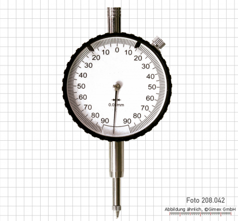 Komparator, ± 0,9 mm