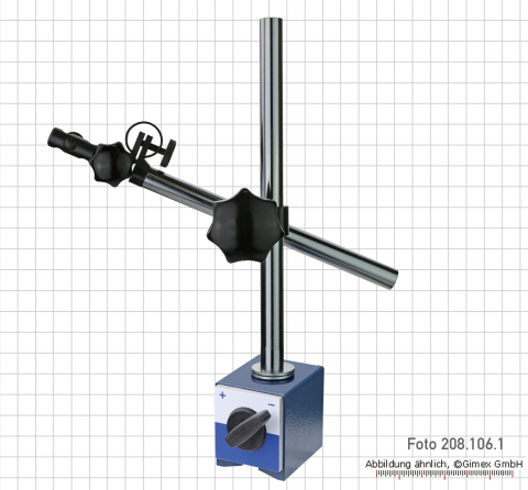 Magnetic dial supports, heavy type, 80 kg
