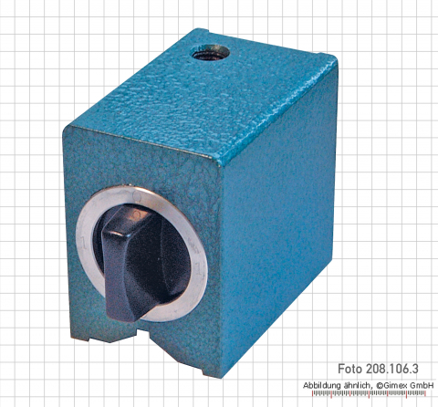 Ersatz-Magnetfuß für Magnetstative,  60 kg, M10