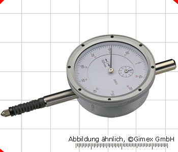 Messuhr, Wasser- und Öldicht, 10 x 0,01 mm