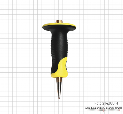 Schlagkörner aus CV-Stahl, 120 mm, mit Handschutz