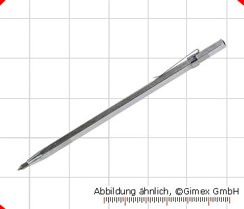 Reißnadel mit kurzer HM-Spitze, 150 mm