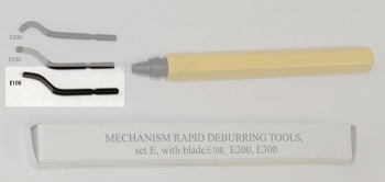 Ersatzklingen für Entgrater, E100, 10er Packung