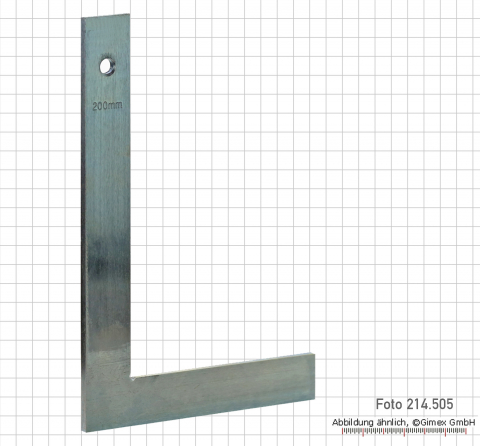 Schlosserwinkel, flach,  100 x 70 mm