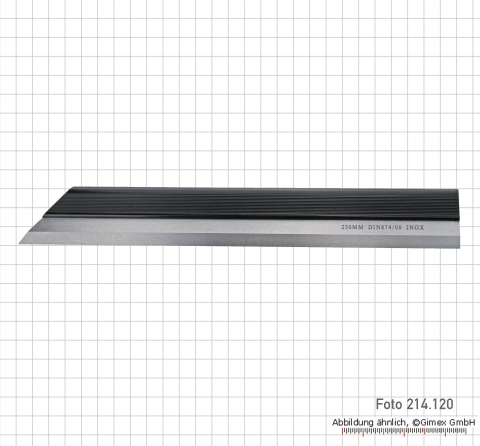 Knife straight edge, INOX, 600 mm