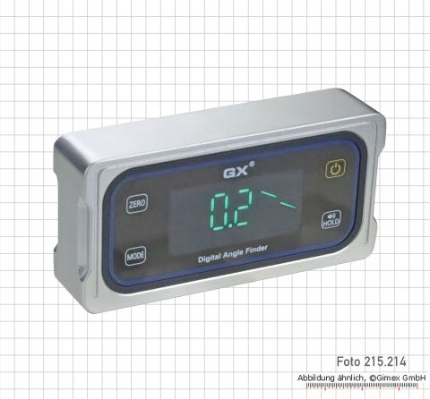 Digital level, 0 - 180°, 55 mm length