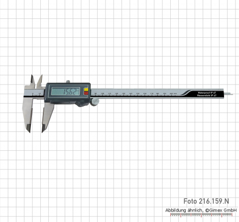 Digital poket calipers with carbide mf, IP 67, Sylvac,  150 mm