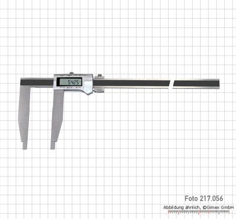 Digital control caliper, 1500 x 300 mm